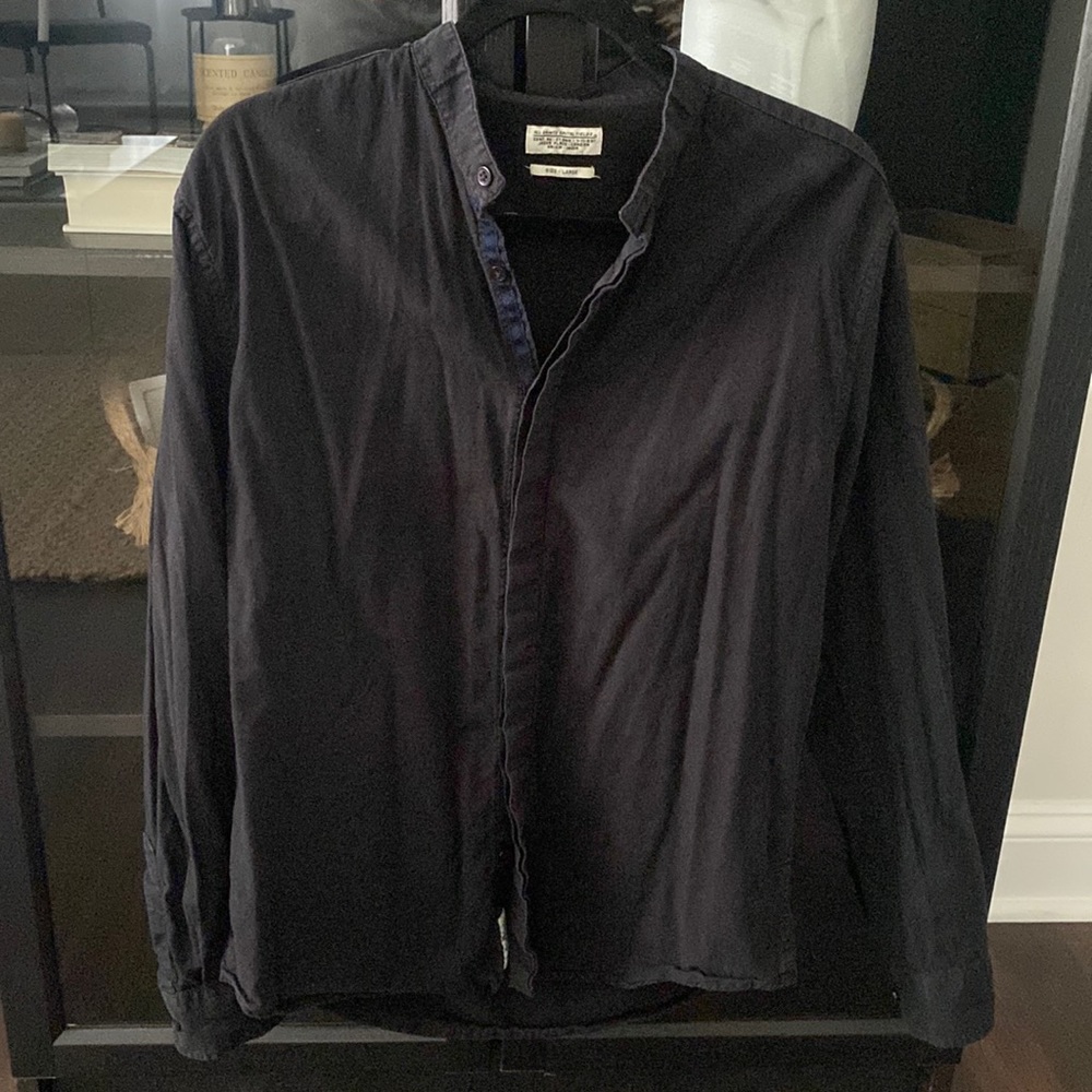 All Saints Women’s Button Up Textured Shirt